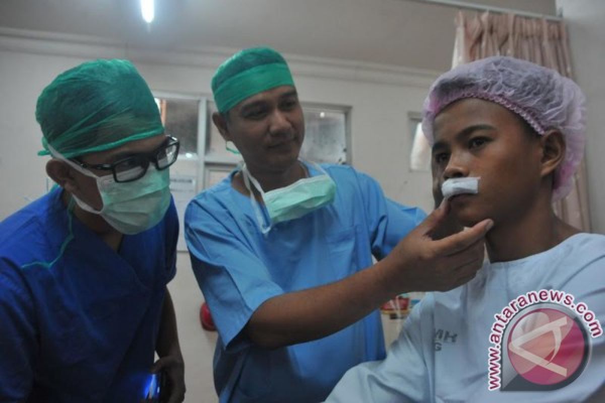 RSMH Palembang gelar operasi bibir sumbing gratis