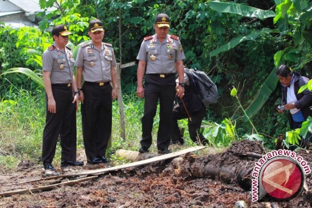 Kapolda Sumsel tinjau lokasi "illegal tapping" 