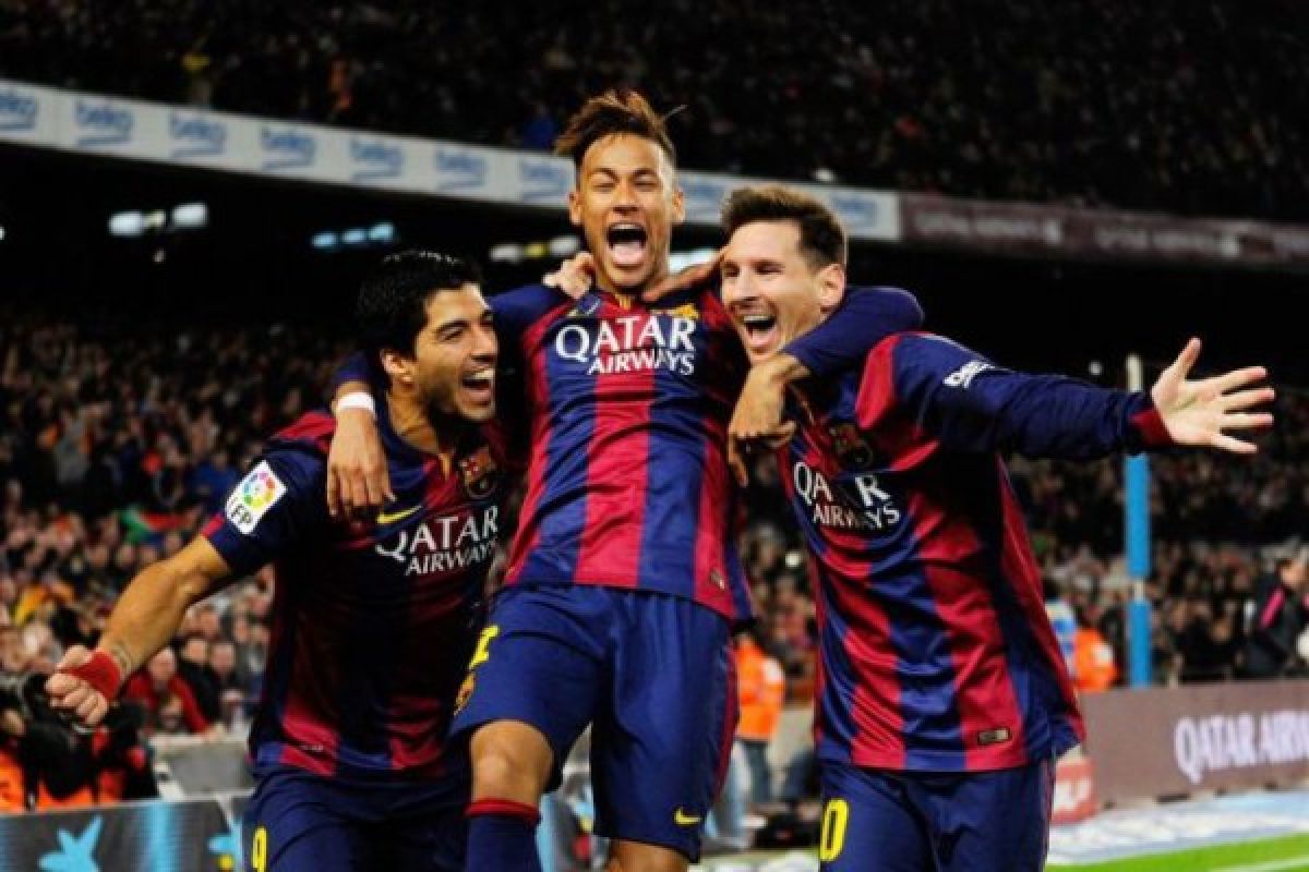  Messi dan Suarez bantu Barca tundukkan Eibar