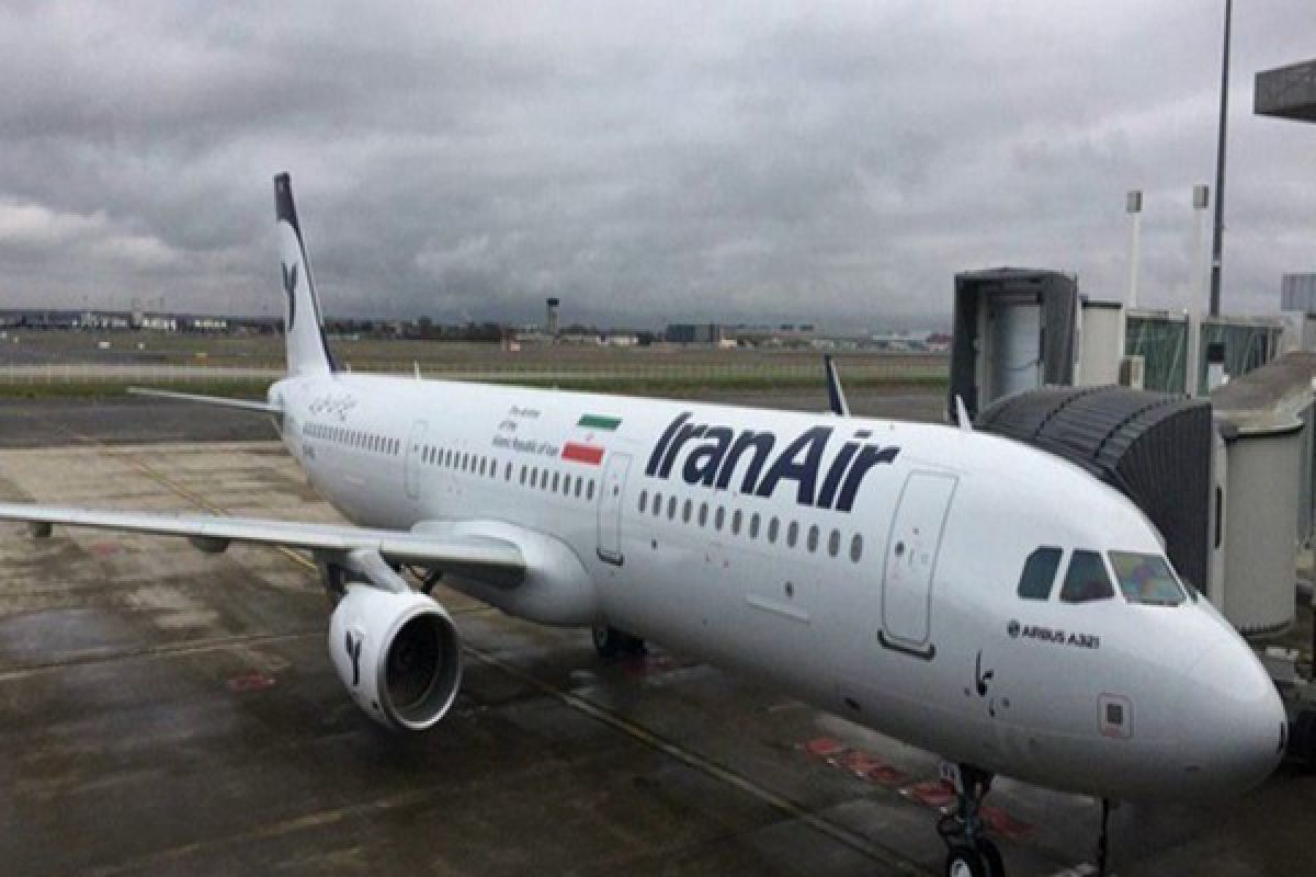 Pesawat Airbus pertama Iran tiba di Teheran