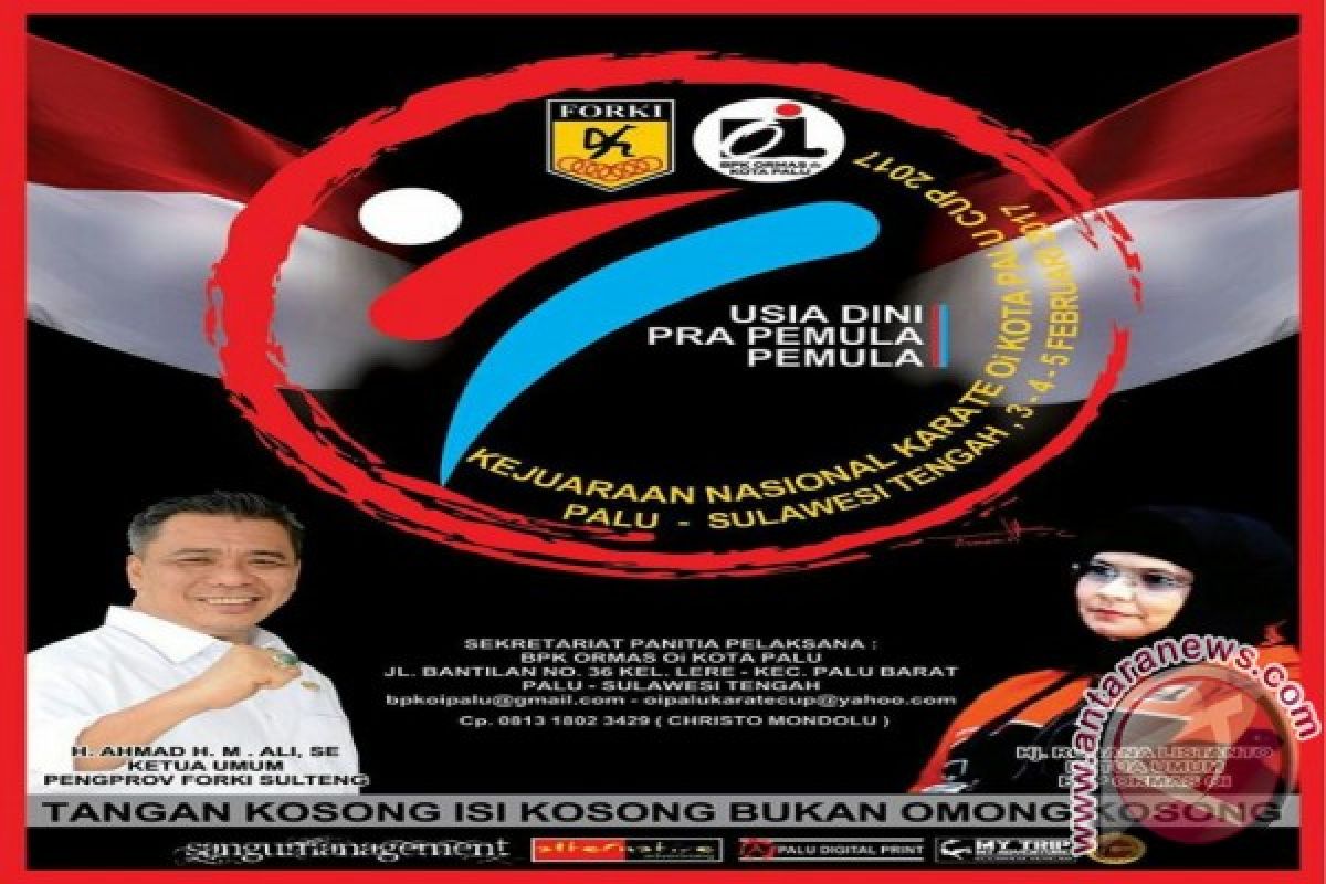 Forki: Kejurnas Karate Usia Dini Untuk Pembinaan