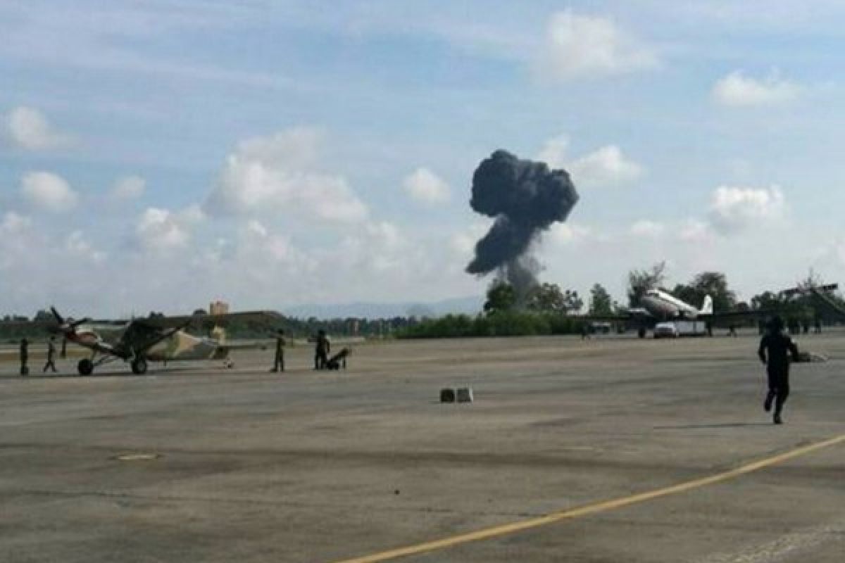 Pesawat tempur JAS39 Gripen C/D Thailand jatuh