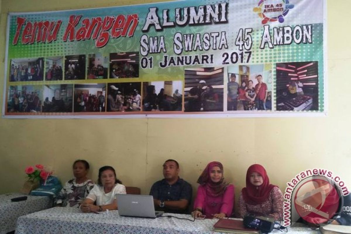 Siswa SMA 45 Terima Santunan Dari Alumnus