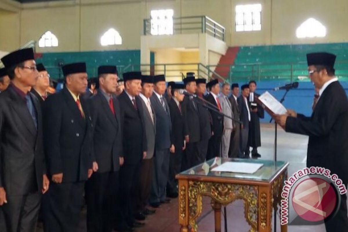  624  pejabat Kabupaten Sarolangun dilantik