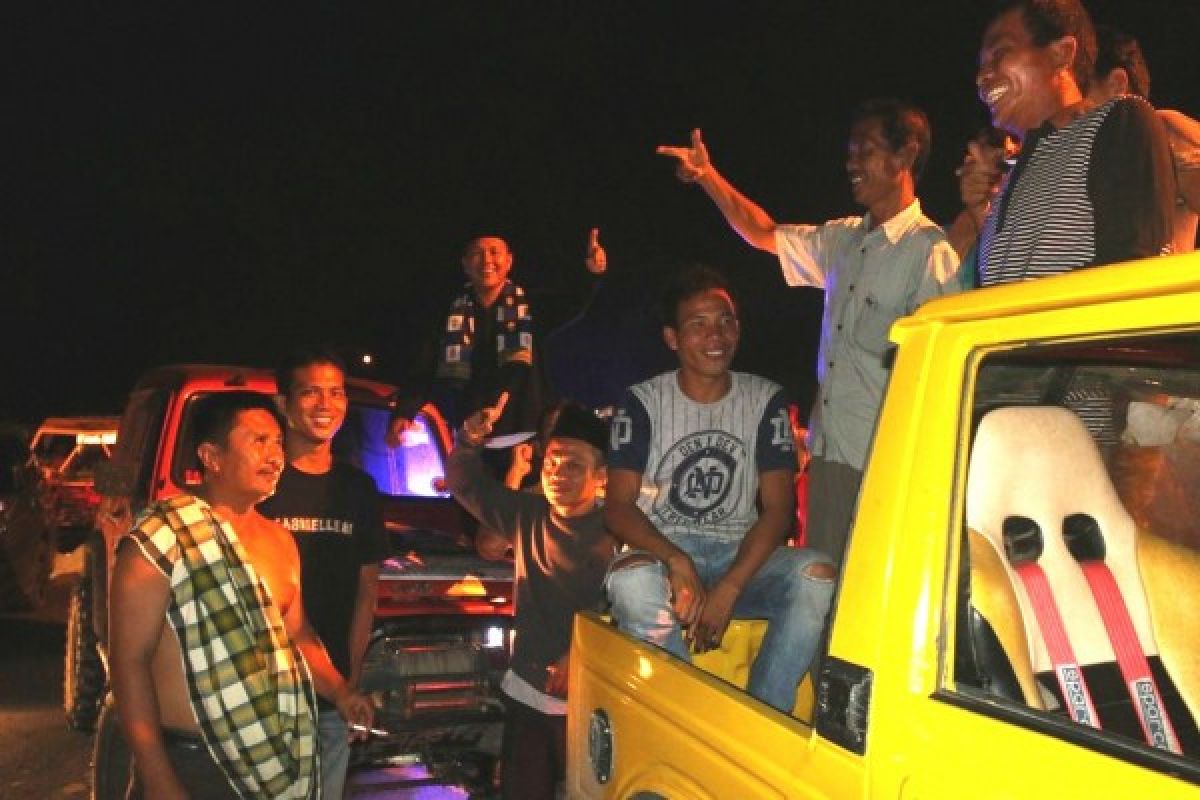 Offroader Lampung Ikut Ronda Bareng Bupati  Lamteng