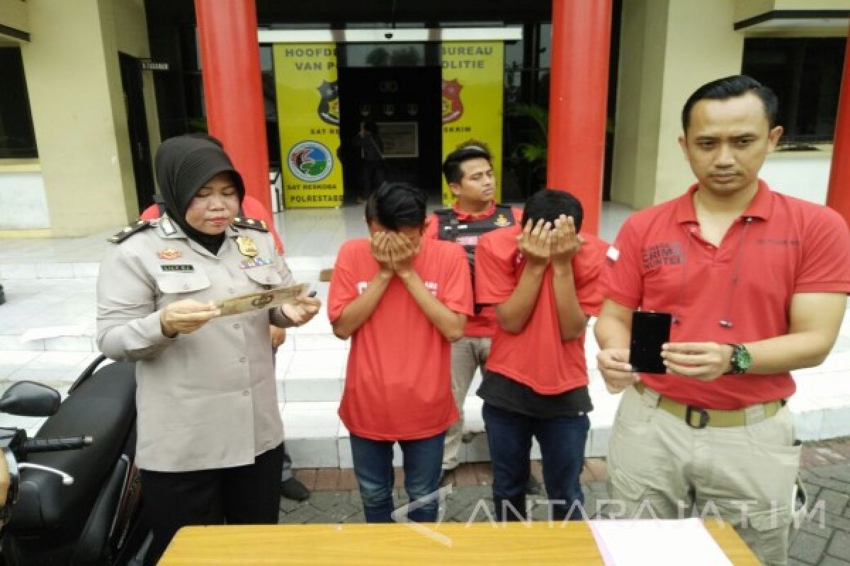 Polisi Amankan Dua Pelajar Sekolah Pelaku Curas