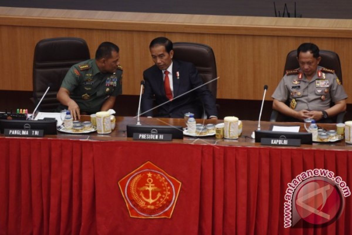 Panglima TNI Buka Rapim TNI 2017