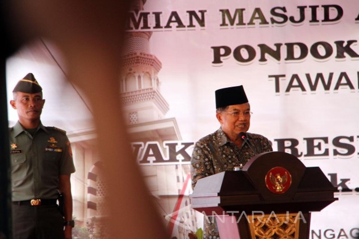 Wapres Jusuf Kalla Ingatkan Budaya Toleransi Beragama (Video)