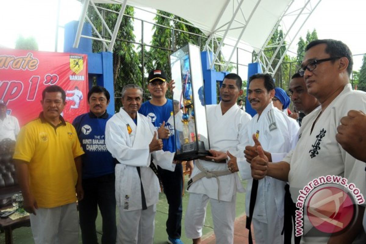 Bupati Banjar Buka Kejuaraan Karate