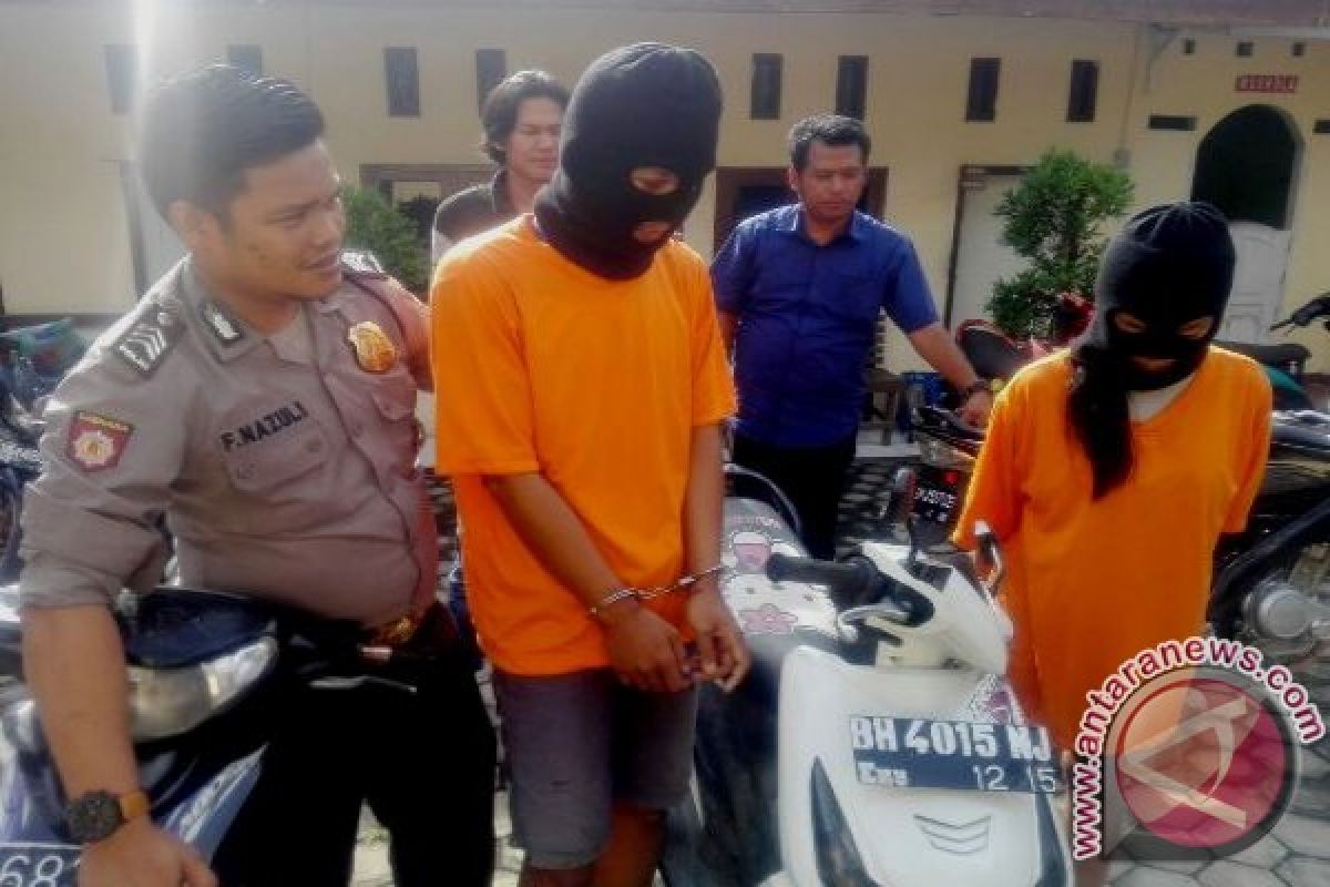 Polisi tangkap pasangan kekasih pelaku curanmor 