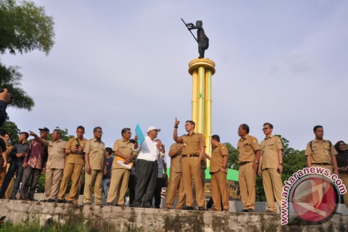 Penataan RTH Tugu Juang Jambi Rp5,1 miliar