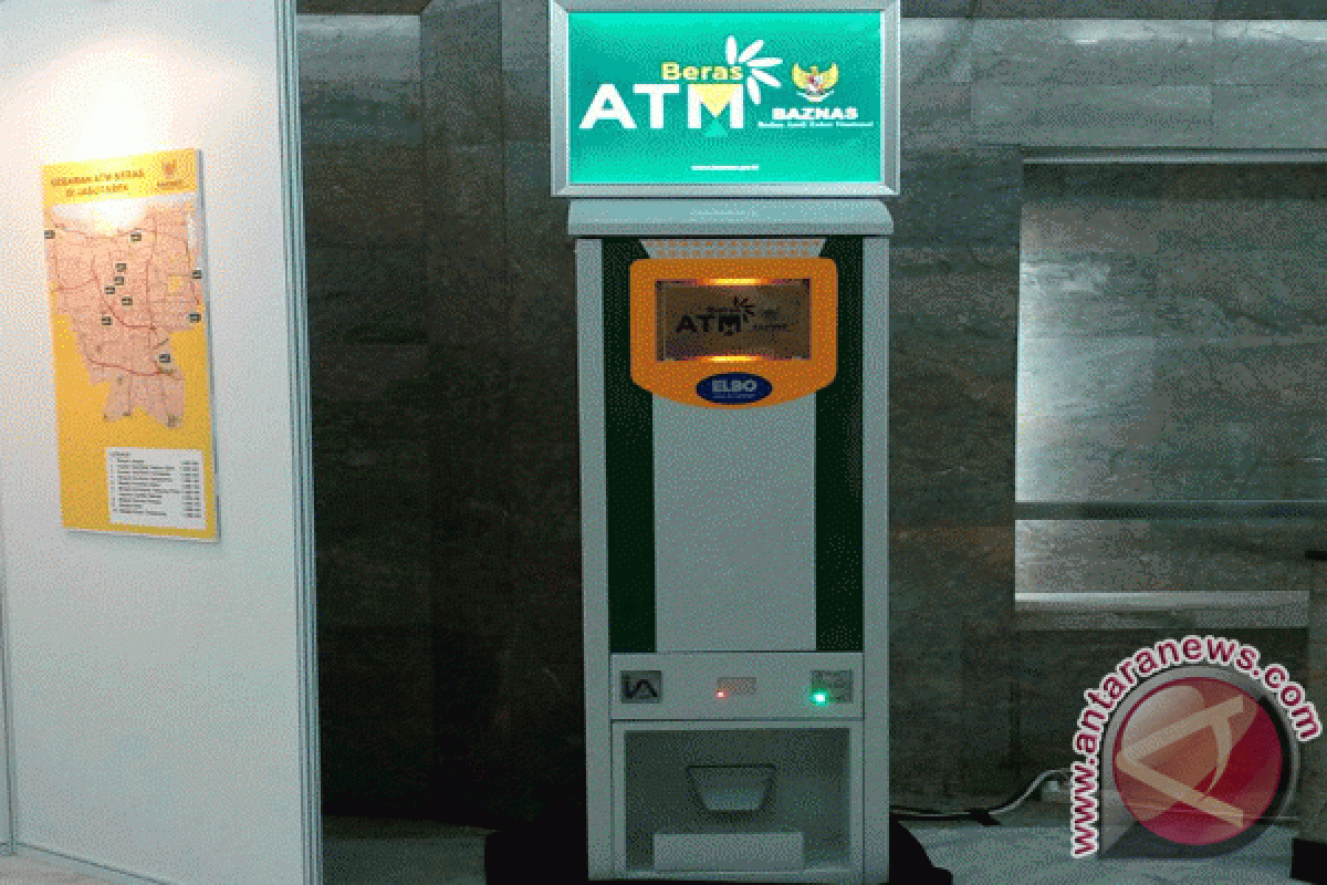 ATM Beras Baznas Mudahkan Masyarakat Miskin