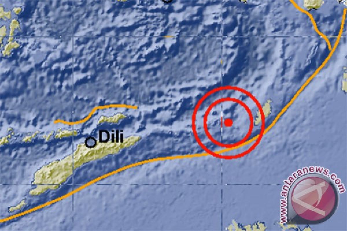 Gempa 5,6 skala Richter di Maluku Tenggara Barat