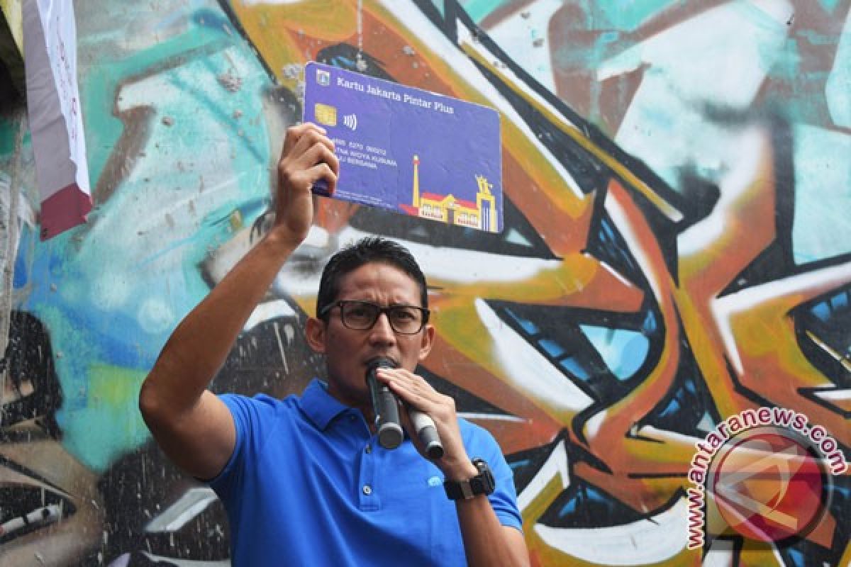 Sandiaga Uno dapat rekor titik kampanye terbanyak versi MURI
