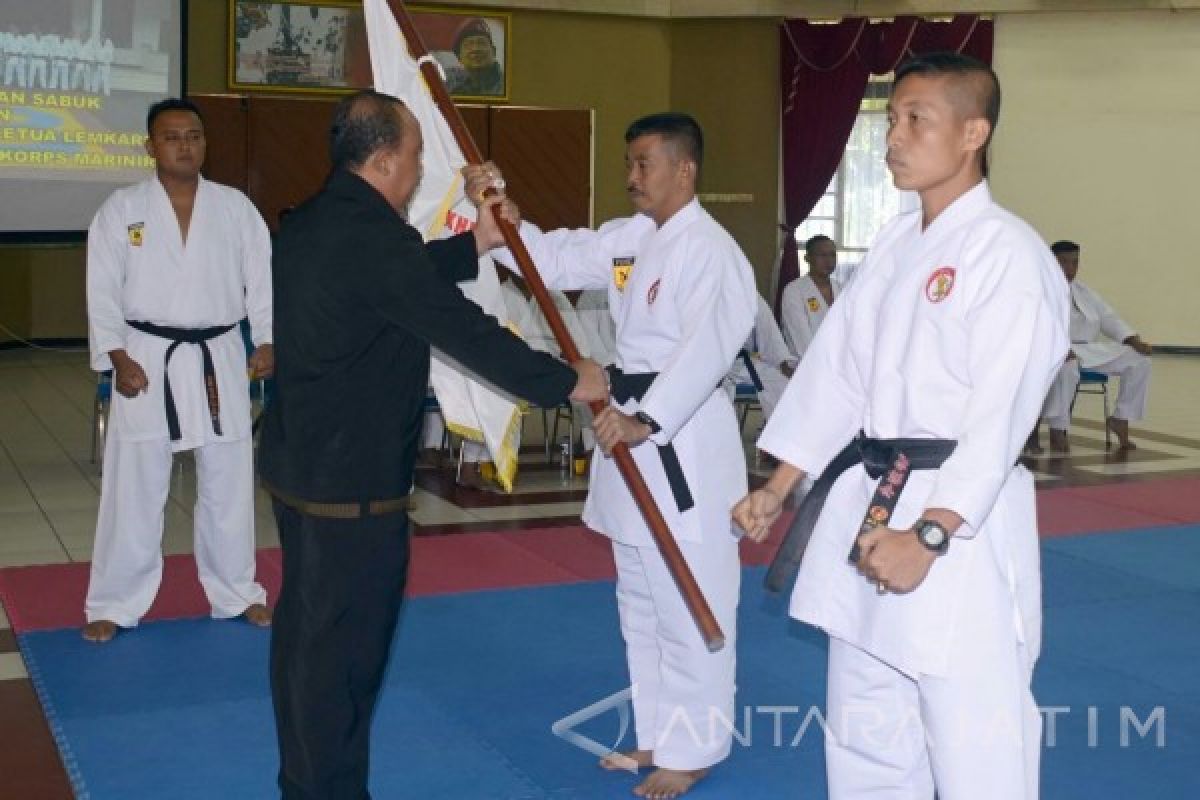 Danbrigif-1 Marinir Jabat Ketua Lemkari Cabang Khusus