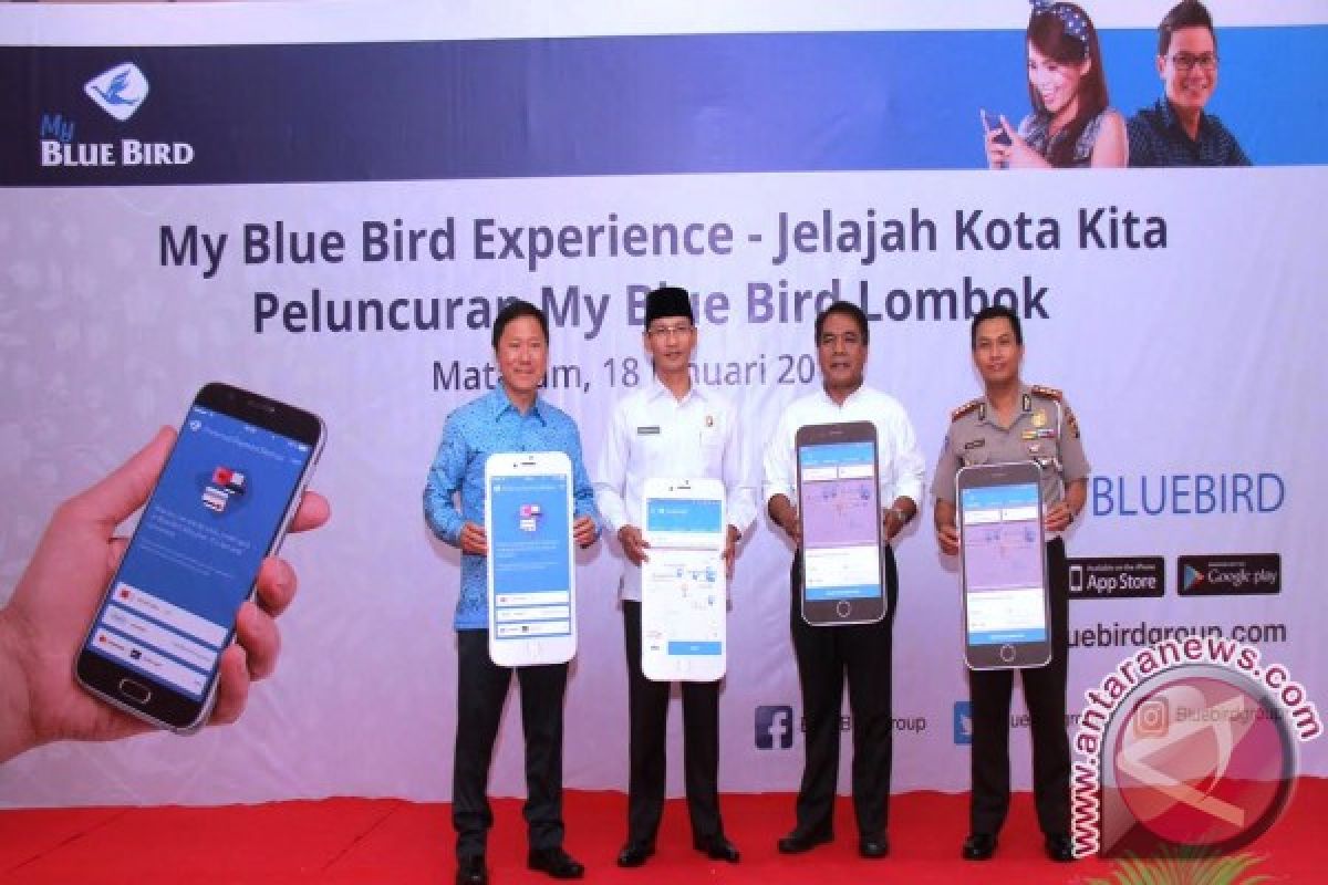 Aplikasi MY Blue Bird Dukung Pariwisata Lombok