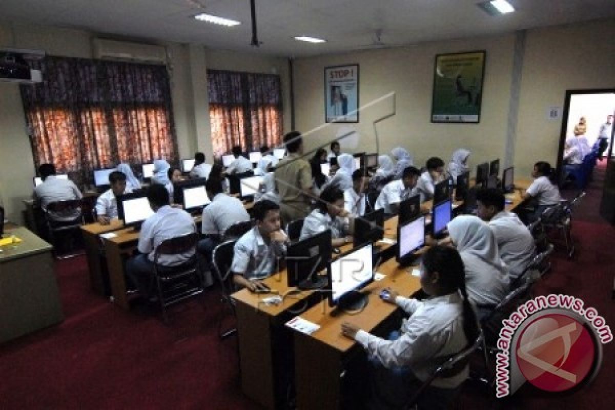 6.183 siswa SMP sederjat ikut UNBK 2018