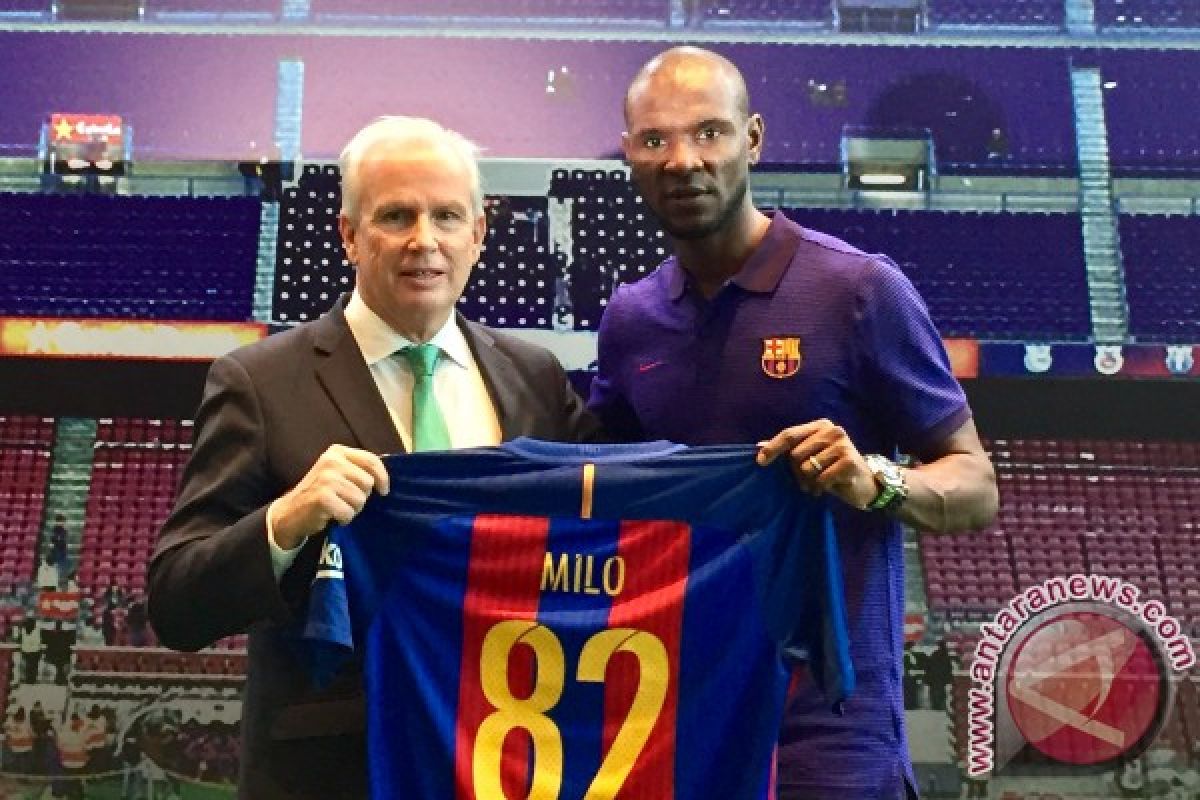 Gandeng Barcelona, Milo ajarkan tiki-taka untuk U-12