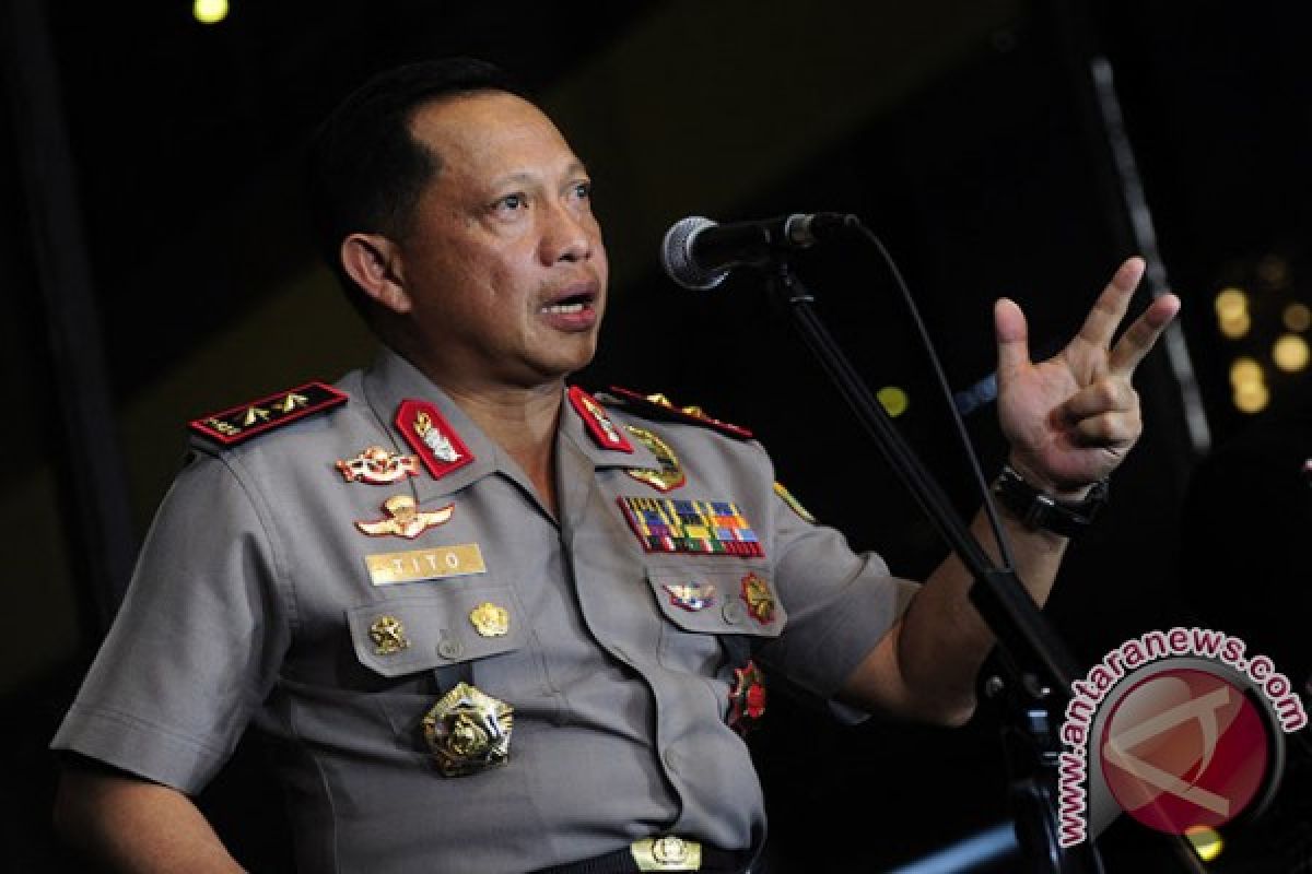 Rapat konsolidasi, Kapolri Tito minta tingkatkan citra baik polri