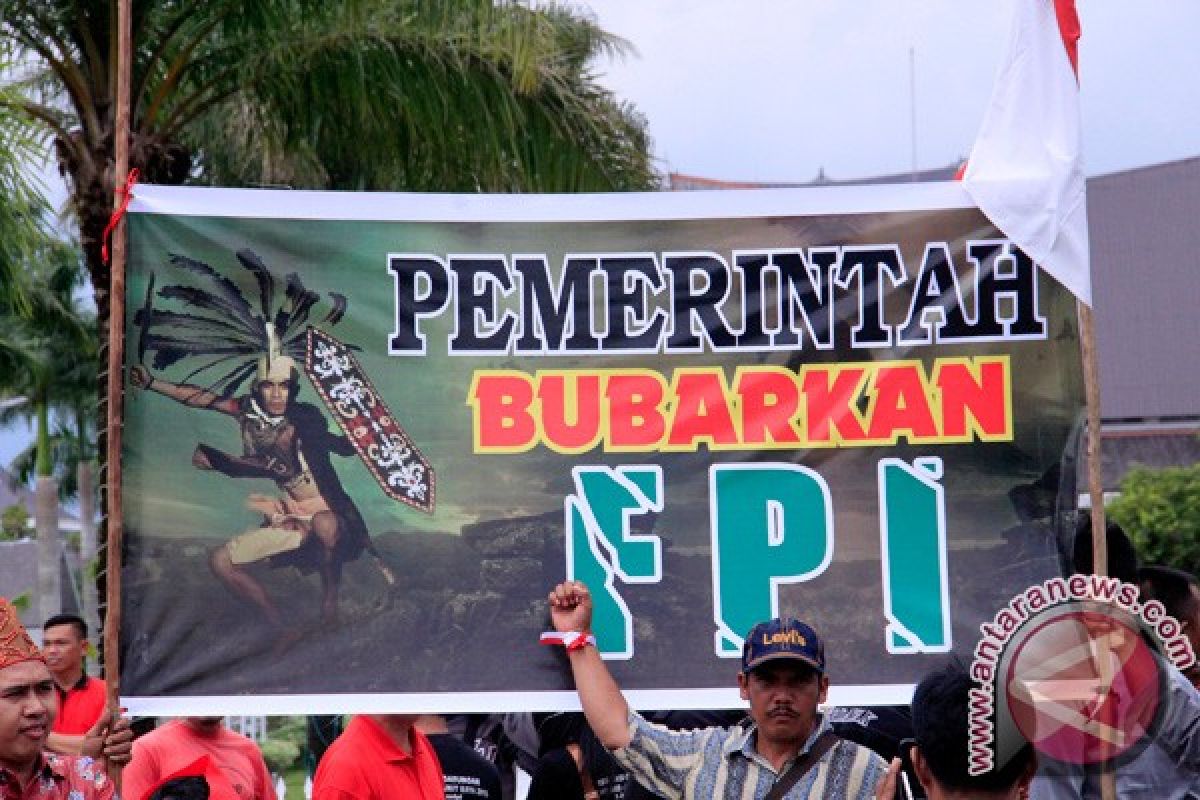 DPRD Kalteng Dukung Demonstrasi Pembubaran FPI