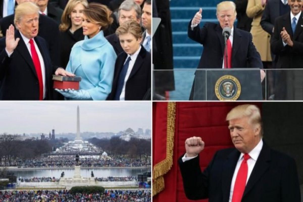 Donald Trump sworn in as 45th U.S. President