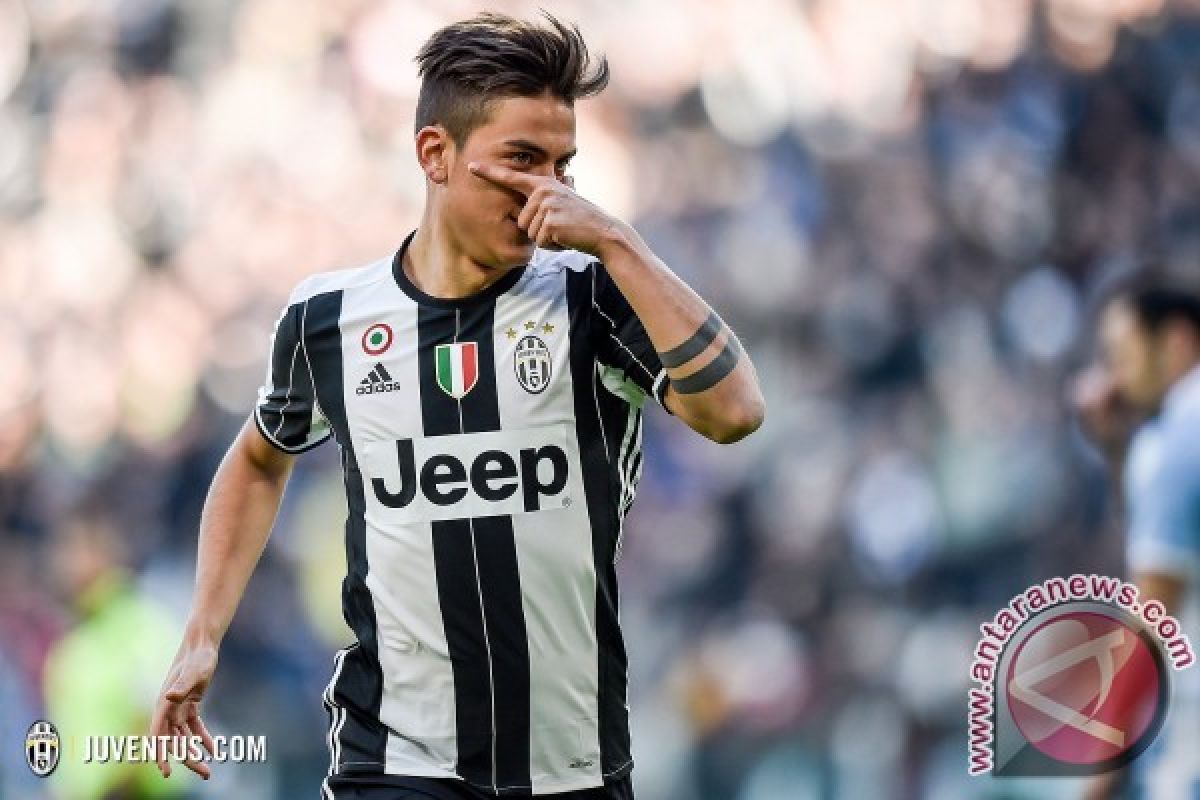 Juventus Hajar Torino 4-0, Dybala Cetak Dua Gol