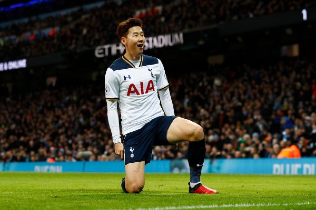 Berkat dwigol Son Heung-min, Spurs sikat Watford 4-0