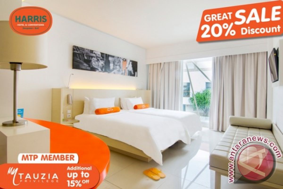 Great Sale Promo for staying at HARRIS-POP! Hotels & Conventions Denpasar Bali