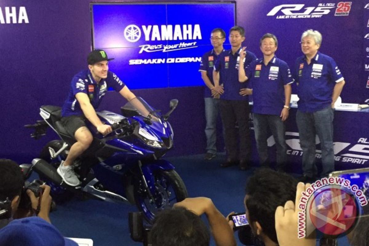 Yamaha perkenalkan All New R15 bersama Maverick Vinales