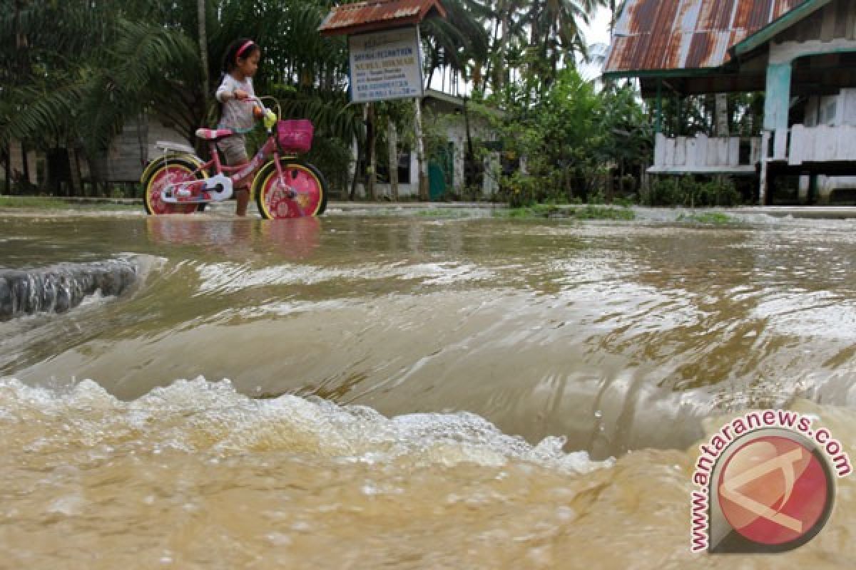 183 rumah di dua kecamatan Aceh Barat terendam banjir