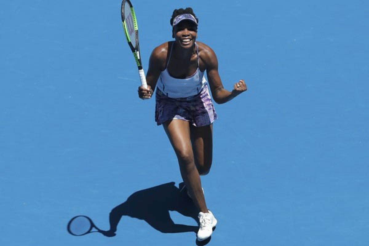 Venus Williams pimpin AS meretas sukses AS Terbuka