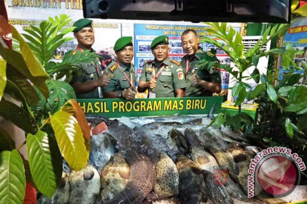 Kodam Pattimura Juara I Pameran TMMD dan Serter