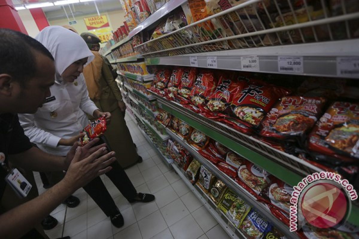 Sidak Mie Impor Tanpa Label Halal