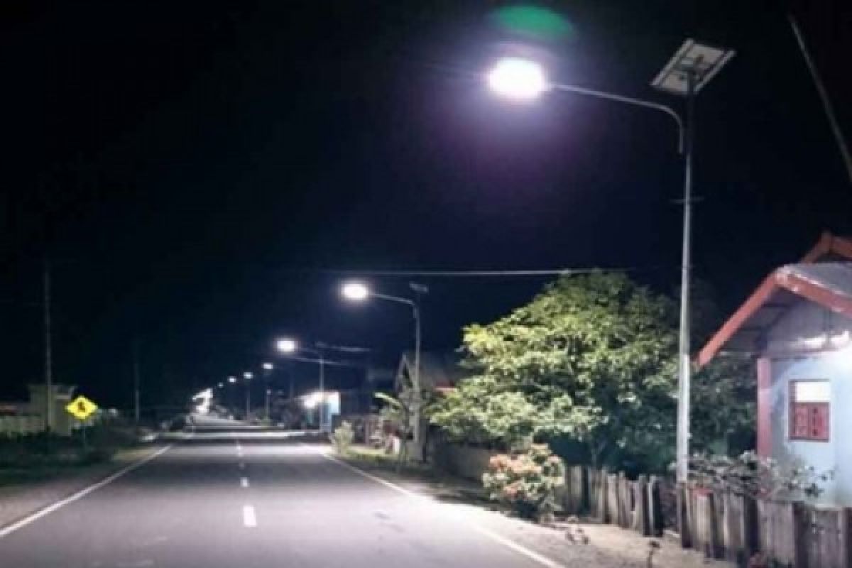 200 Lampu PJU Disebar Di Pantura Jabar