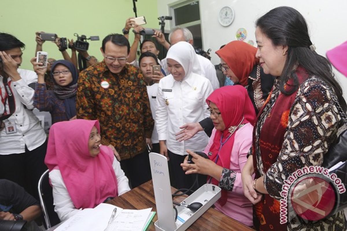 Sidak Menko PMK Di Puskesmas Kampus Palembang