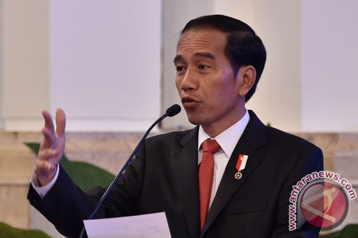 Presiden memberikan ceramah pembekalan SMA Taruna Nusantara