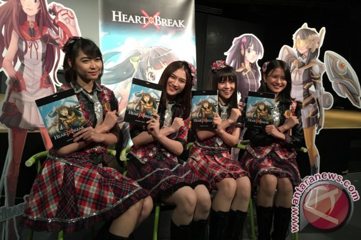 JKT48 berubah jadi pahlawan super dalam komik HeartXBreak