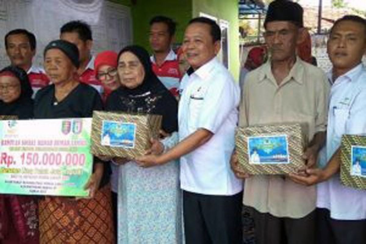 Dinsos Lampung Rehabilitasi Rumah Tidak Layak Huni 