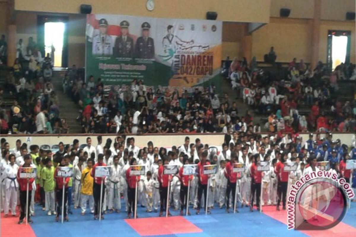 Atlet enam provinsi ikut kejuaraan Danrem Cup 