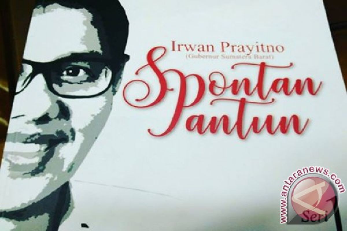 Gubernur Sumbar Akan Luncurkan Buku "Spontan Pantun"