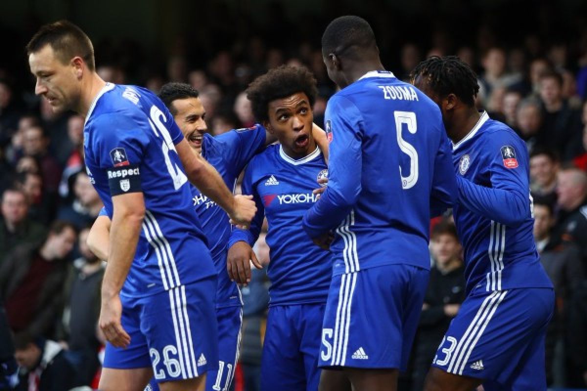 Chelsea ditahan imbang Burnley 1-1