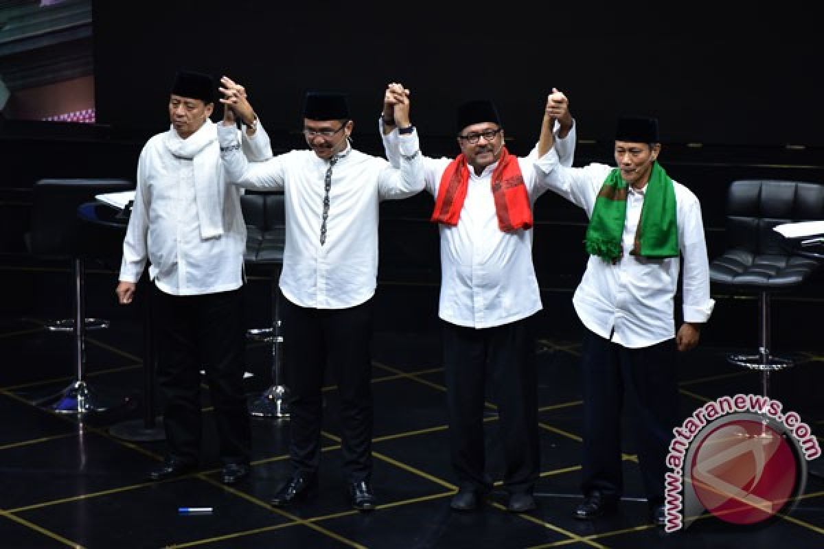 KPU Banten tetapkan Wahidin-Andika unggul tipis