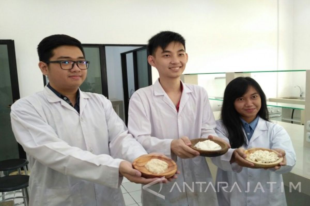 Mahasiswa Ubaya Buat Keju Lunak dari Kacang-Kacangan