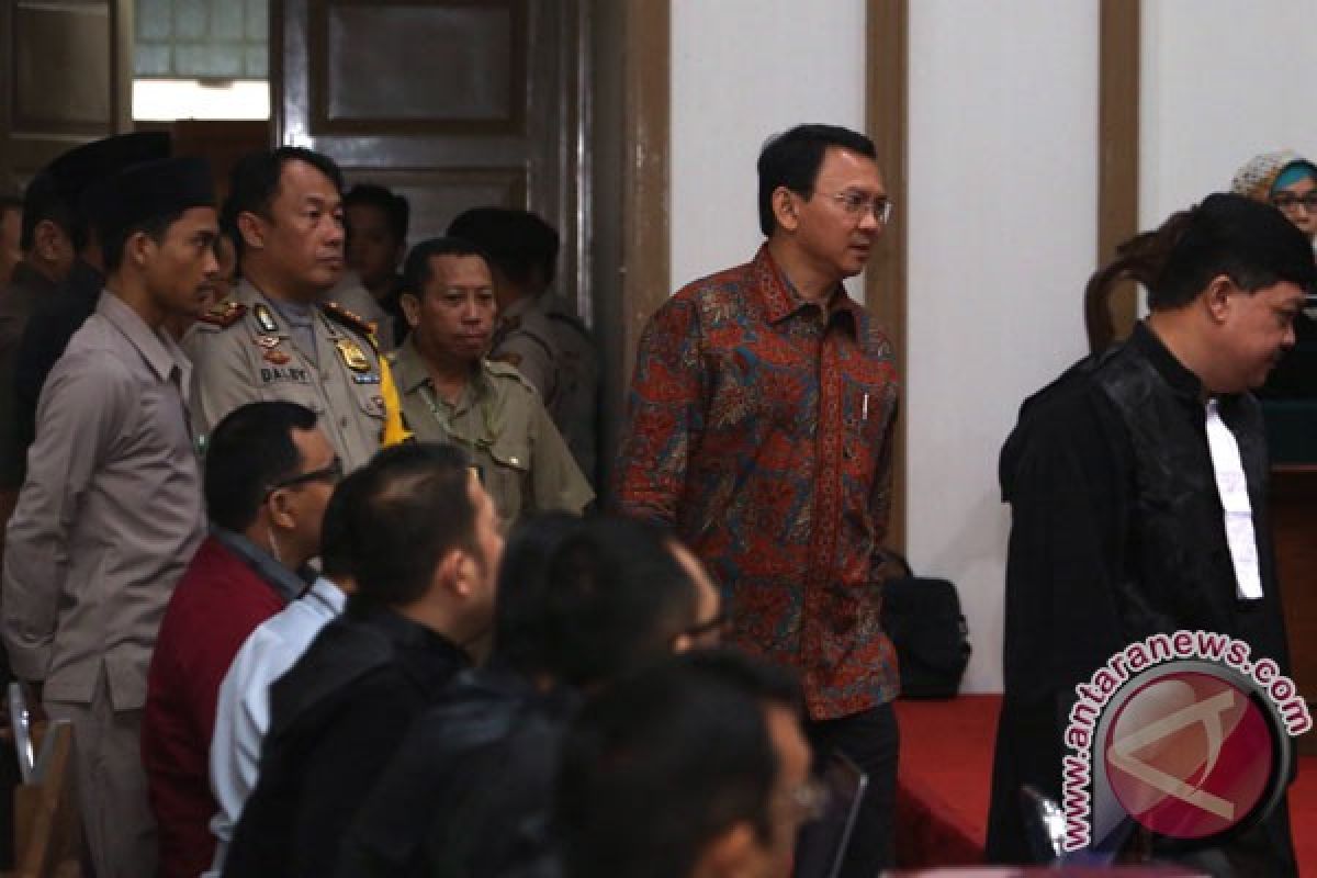 Saksi nelayan mengaku tidak perhatikan pidato Ahok