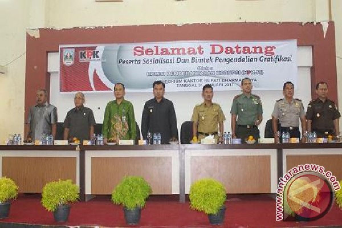 KPK Dorong Pemkab Dharmasraya Berkomitmen Cegah Korupsi