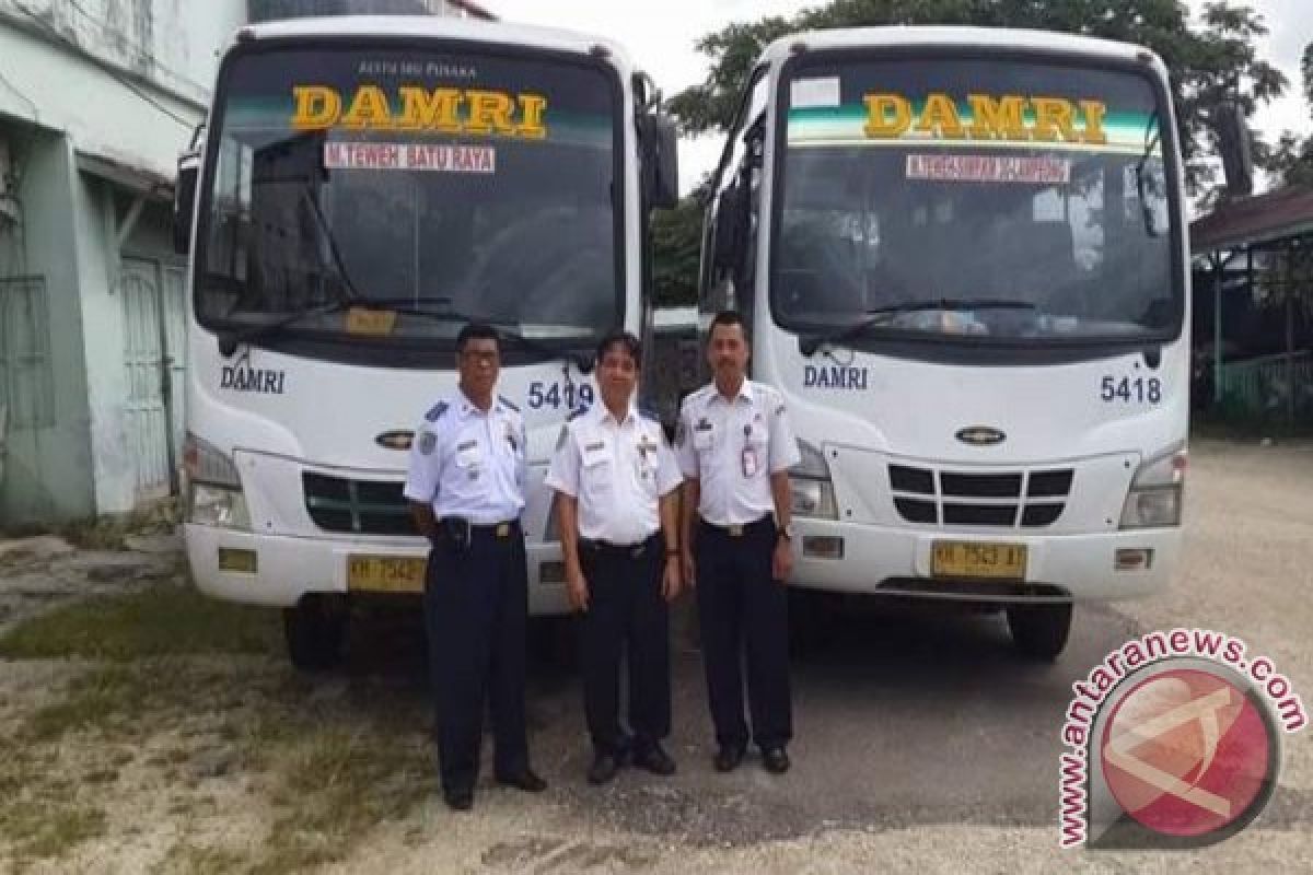 Hore! Barito Utara Dapat Bus Damri Angkutan Ke Pedalaman 
