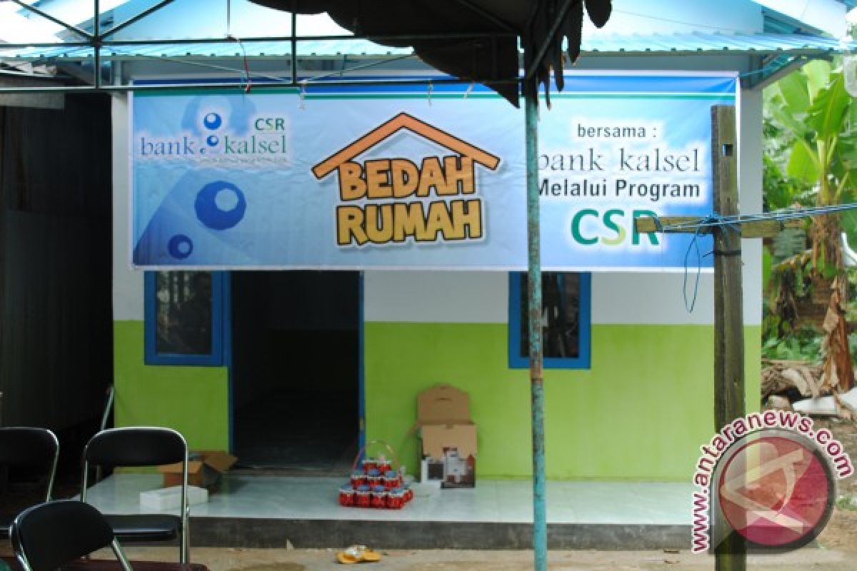 Wagub Kalsel Resmikan Program Bedah Rumah