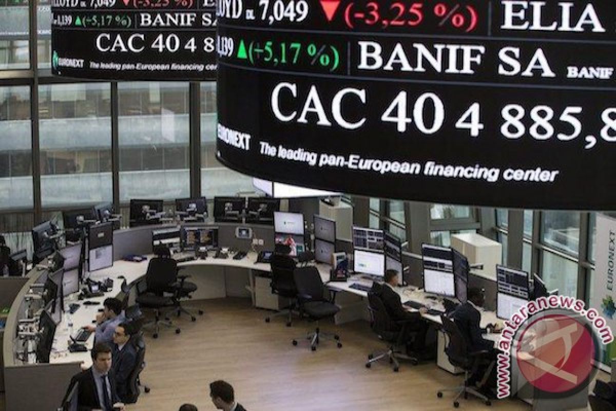 Indeks CAC-40 Prancis ditutup lebih tinggi 0,62 persen