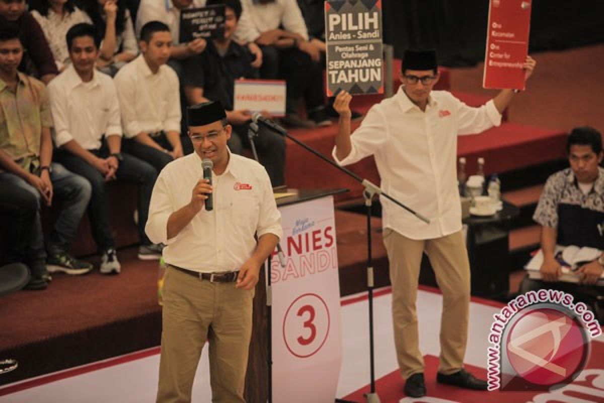 Prabowo pantau hitung cepat di DPP Gerindra