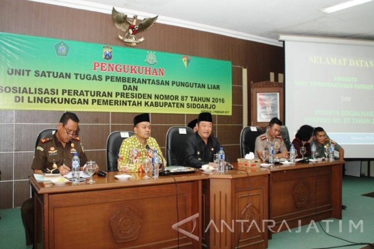 Sidoarjo Bentuk Unit Pemberantasan Pungutan Liar